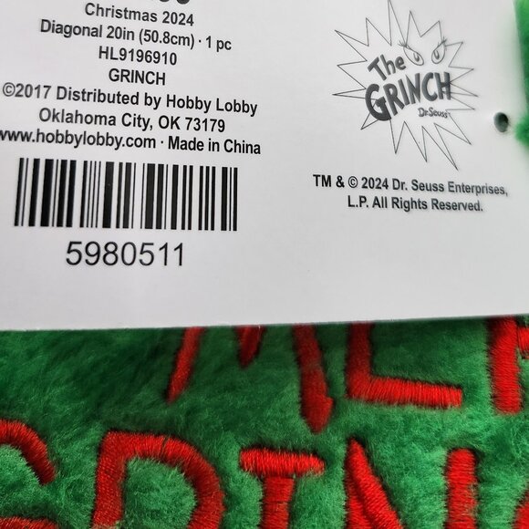 Set of 2 Grinch Stocking - Picture 5 of 6